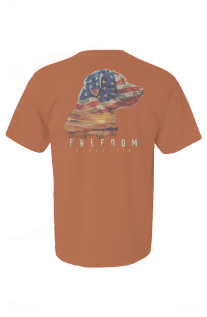 Labrador Freedom Heavyweight T Shirt