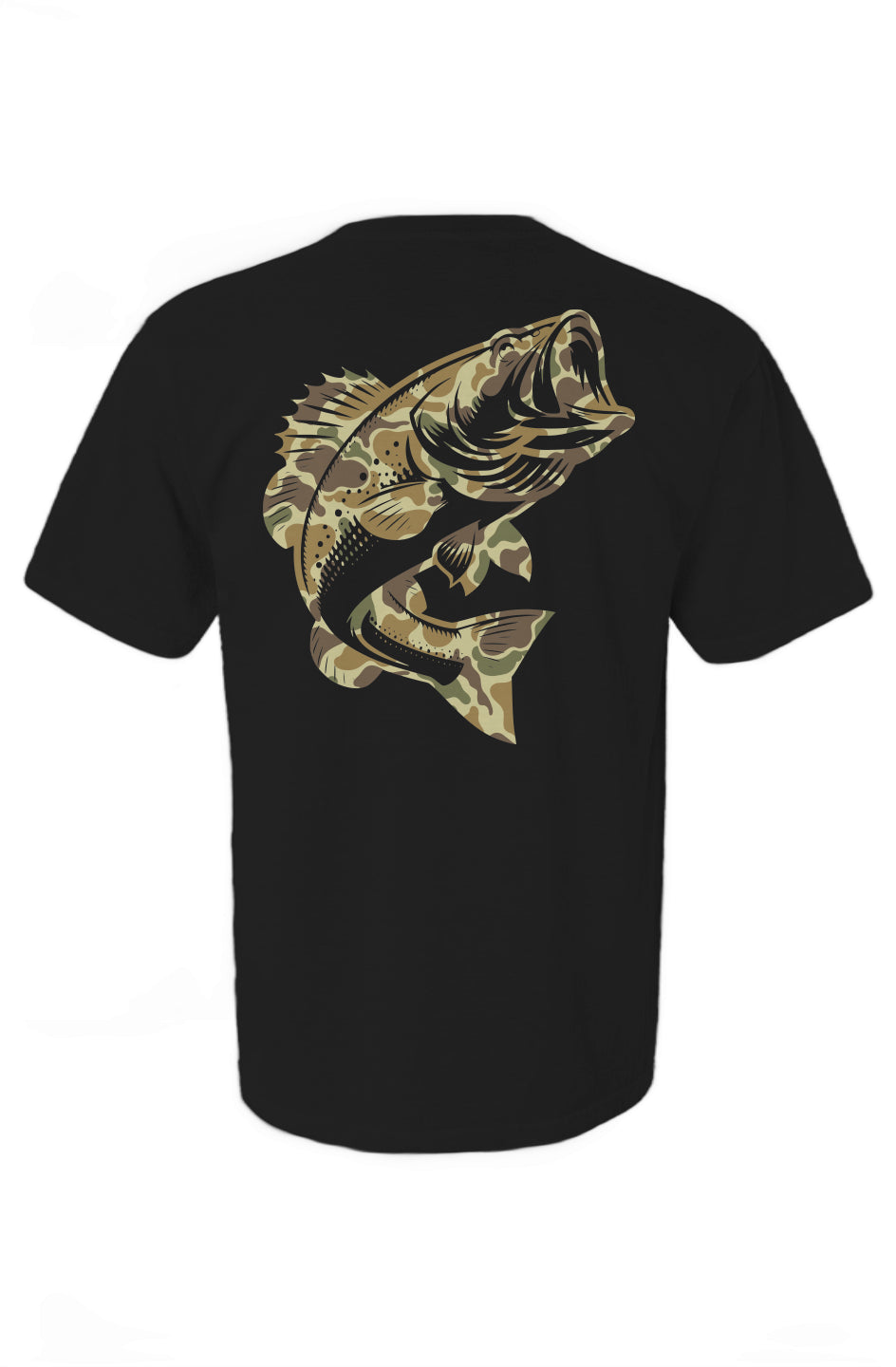 Camo Bass Heavyweight T Shirt