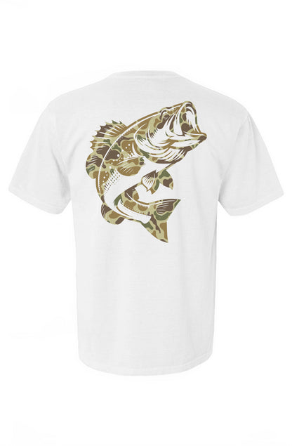 Camo Bass Heavyweight T Shirt