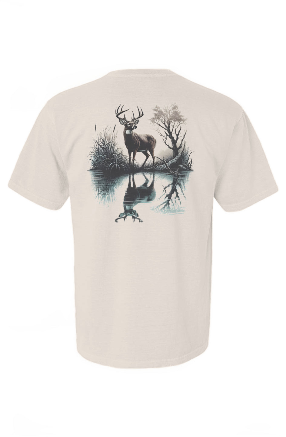 Deer Reflection Heavyweight T Shirt